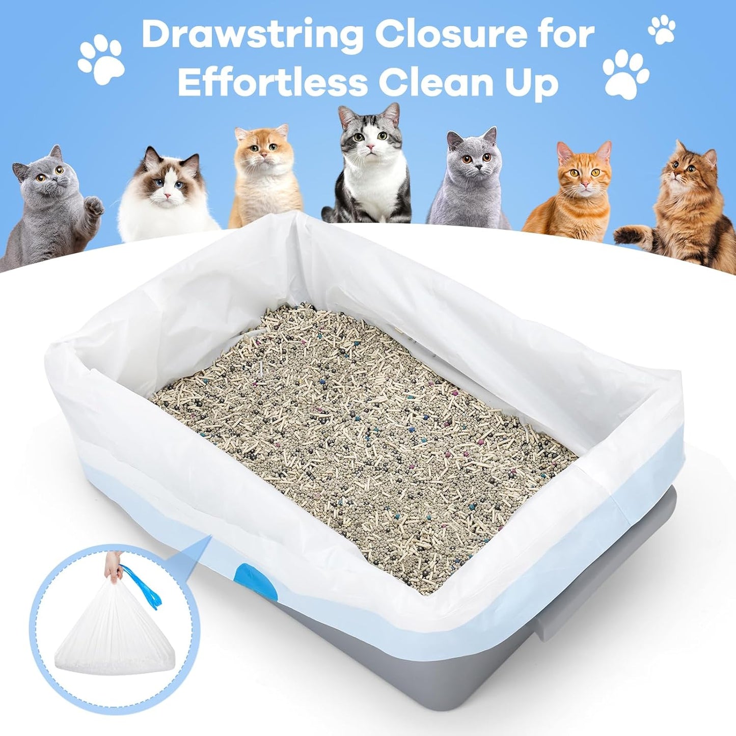 Photonspace zelfreinigende kattenbak zakken